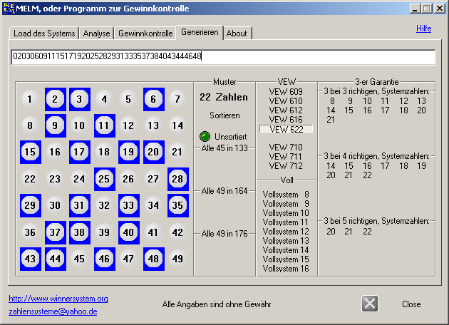 Beispiel eines VEW 622 Systems